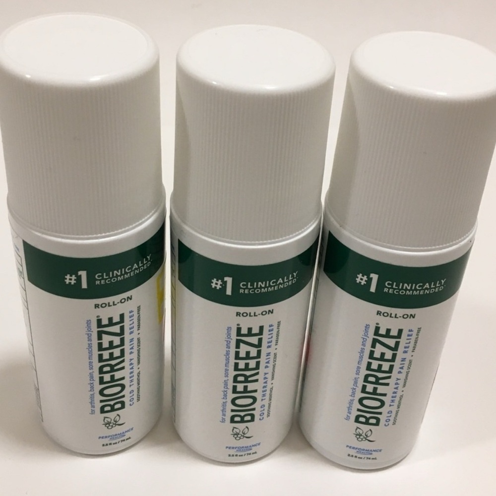 Freeze White and Green Skincare Roll-On